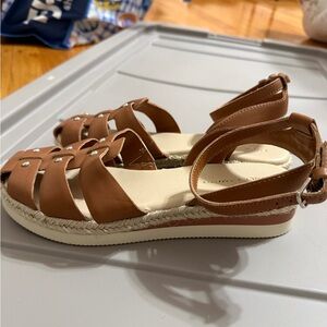 Vince Camuto Tan Espadrille Sandals